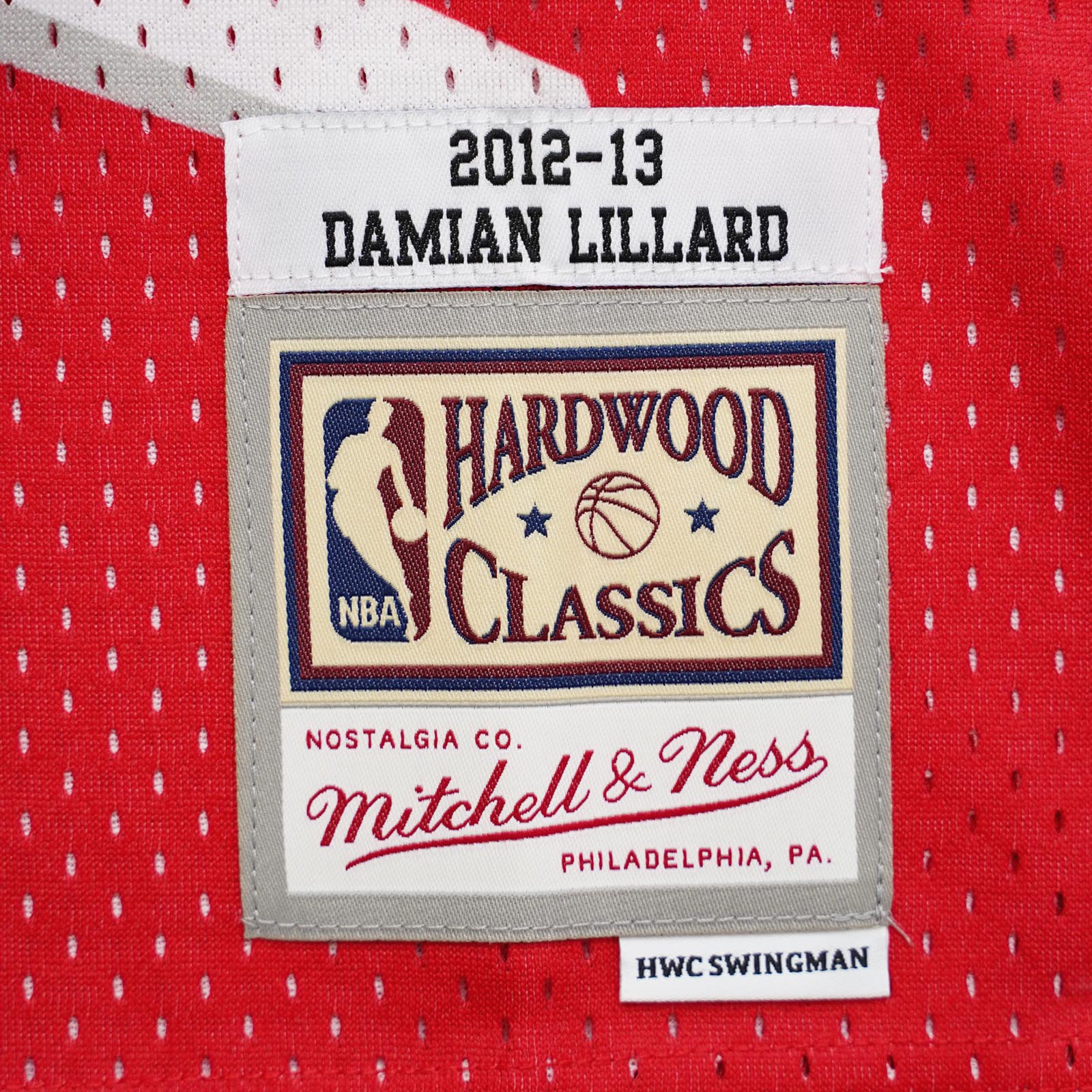 Damian Lillard Portland Trail Blazers HWC Throwback NBA Swingman