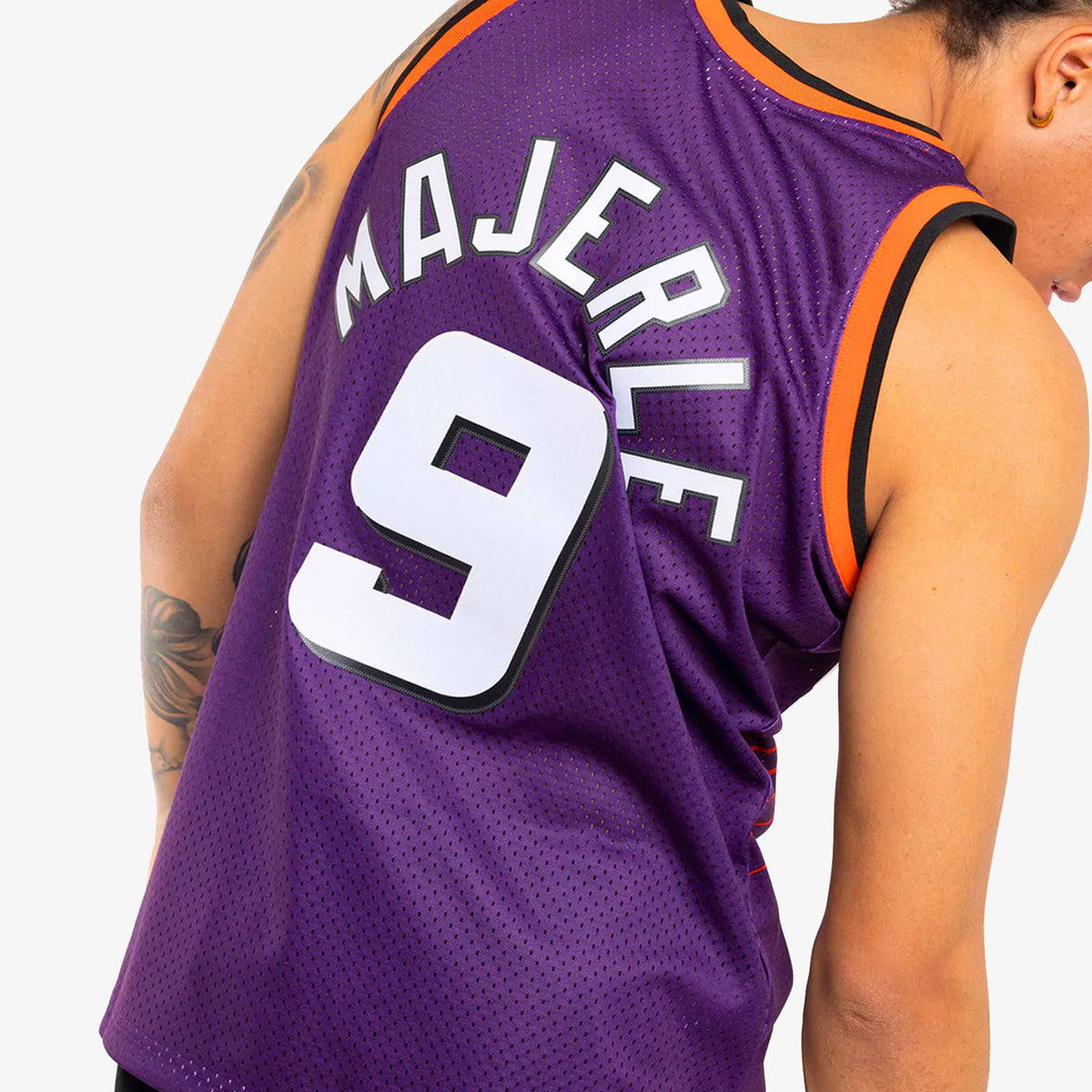 Dan Majerle Phoenix Suns 92-93 HWC Swingman Jersey - Purple - Throwback
