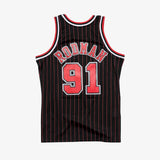 Dennis Rodman Chicago Bulls 95-96 HWC Swingman Jersey - Black