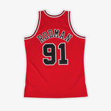 Dennis Rodman Chicago Bulls 97-98 HWC Swingman Jersey - Red
