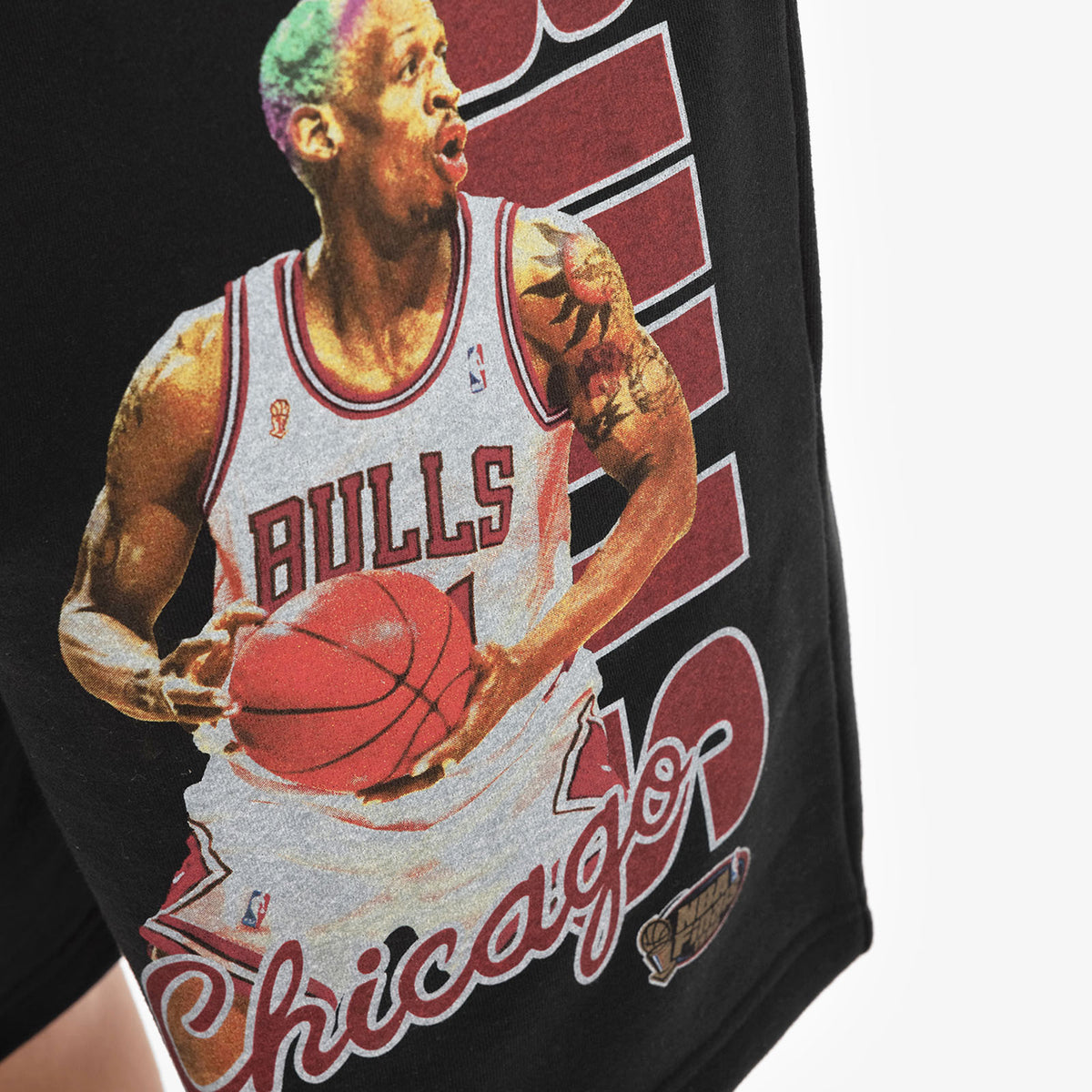 Dennis Rodman Chicago Bulls Player Short - Black