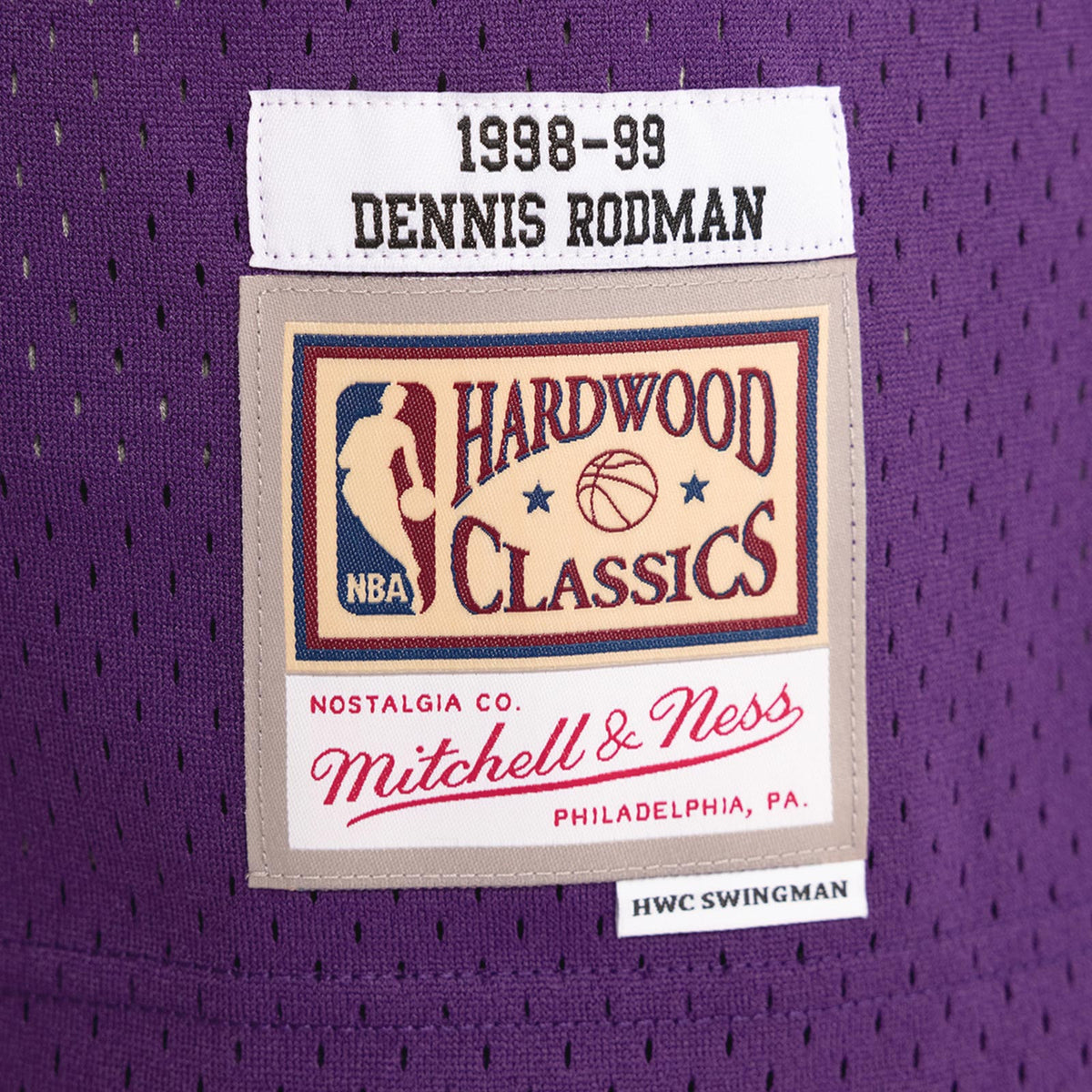 rodman lakers jersey authentic