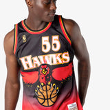 Dikembe Mutombo Atlanta Hawks 96-97 HWC Swingman Jersey - Red