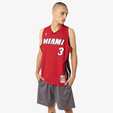 Dwyane Wade Miami Heat 05-06 HWC Road Swingman Jersey - Red