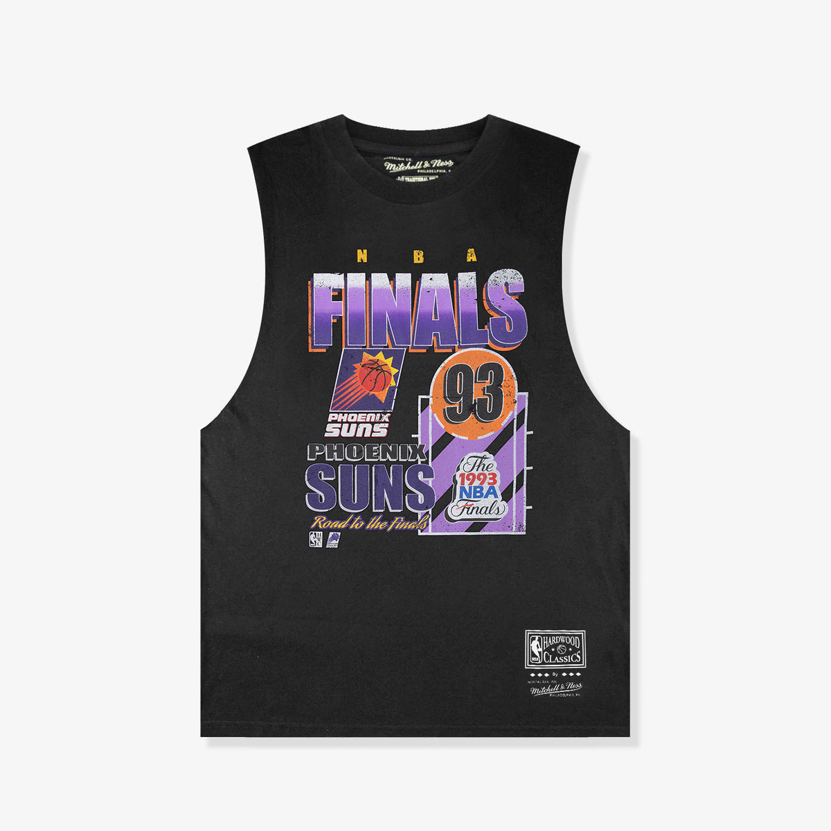 Phoenix Suns 1993 Finals Muscle Tank - Faded Black