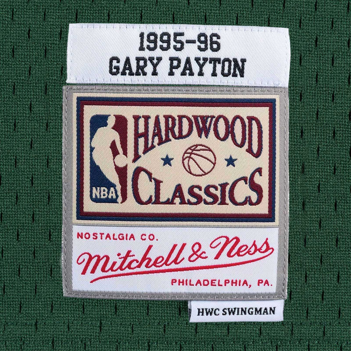 Mitchell & Ness Swingman Seattle SuperSonics Road 1995-96 Gary Payton Jersey, Green