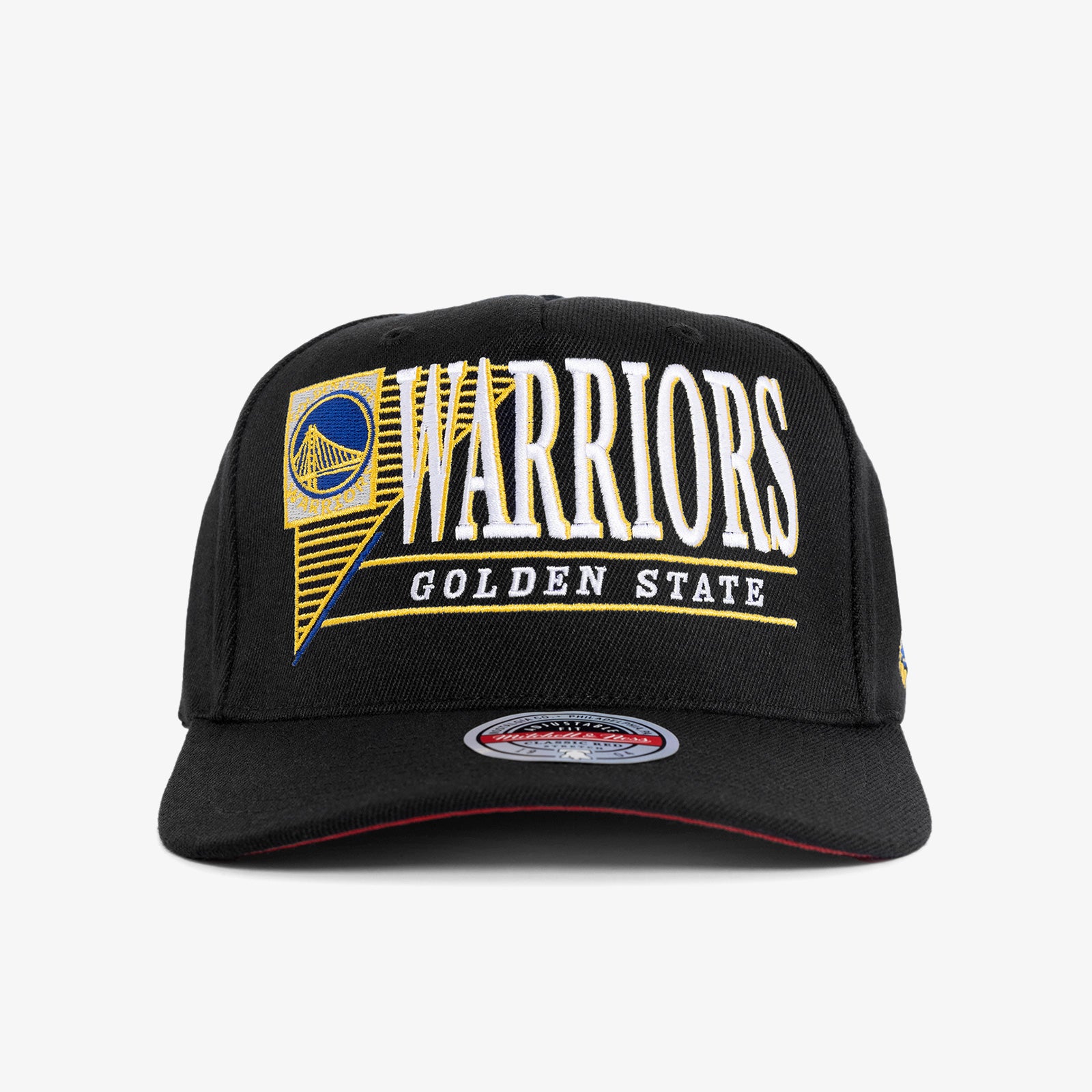 Golden State Warriors Horizon Classic Redline Snapback - Black – Throwback