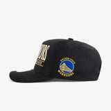 Golden State Warriors Horizon Classic Redline Snapback - Black