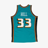 Grant Hill Detroit Pistons 98-99 HWC Swingman Jersey - Teal