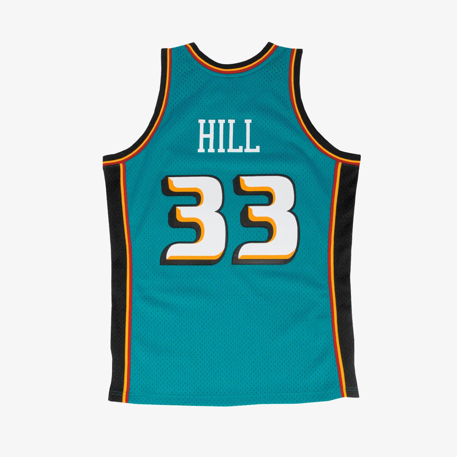 Grant Hill 33 Detroit Pistons Throwback Hardwood Teal Jersey - Jerseys2021