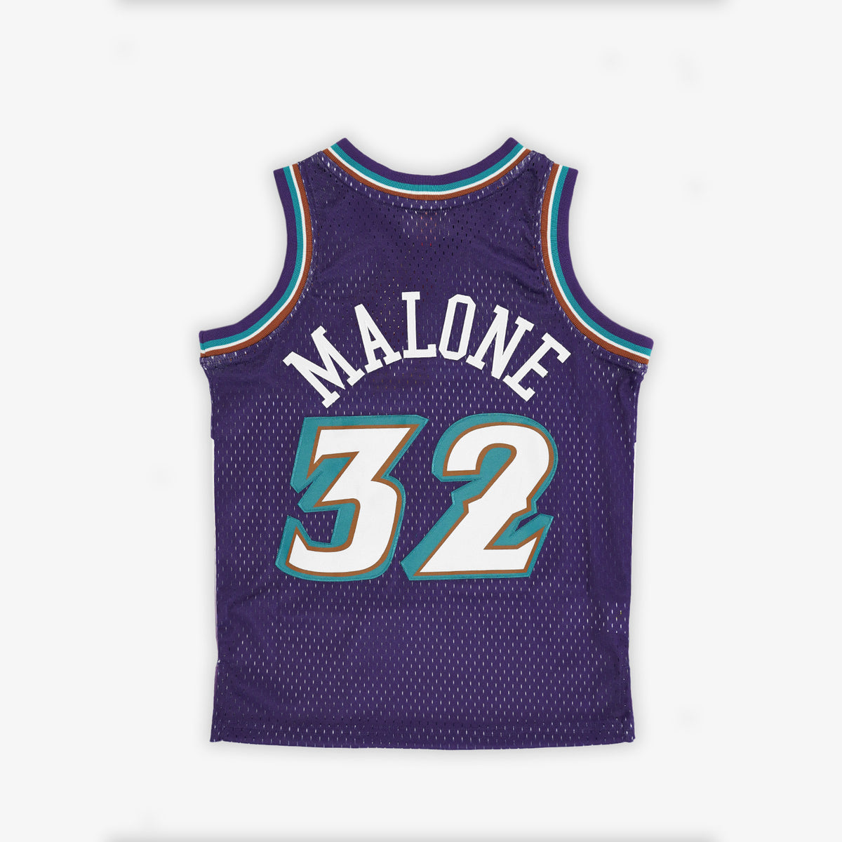 Karl Malone Utah Jazz 96-97 HWC Youth Swingman Jersey - Purple
