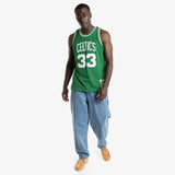 Larry Bird Boston Celtics 85-86 HWC Swingman Jersey - Green