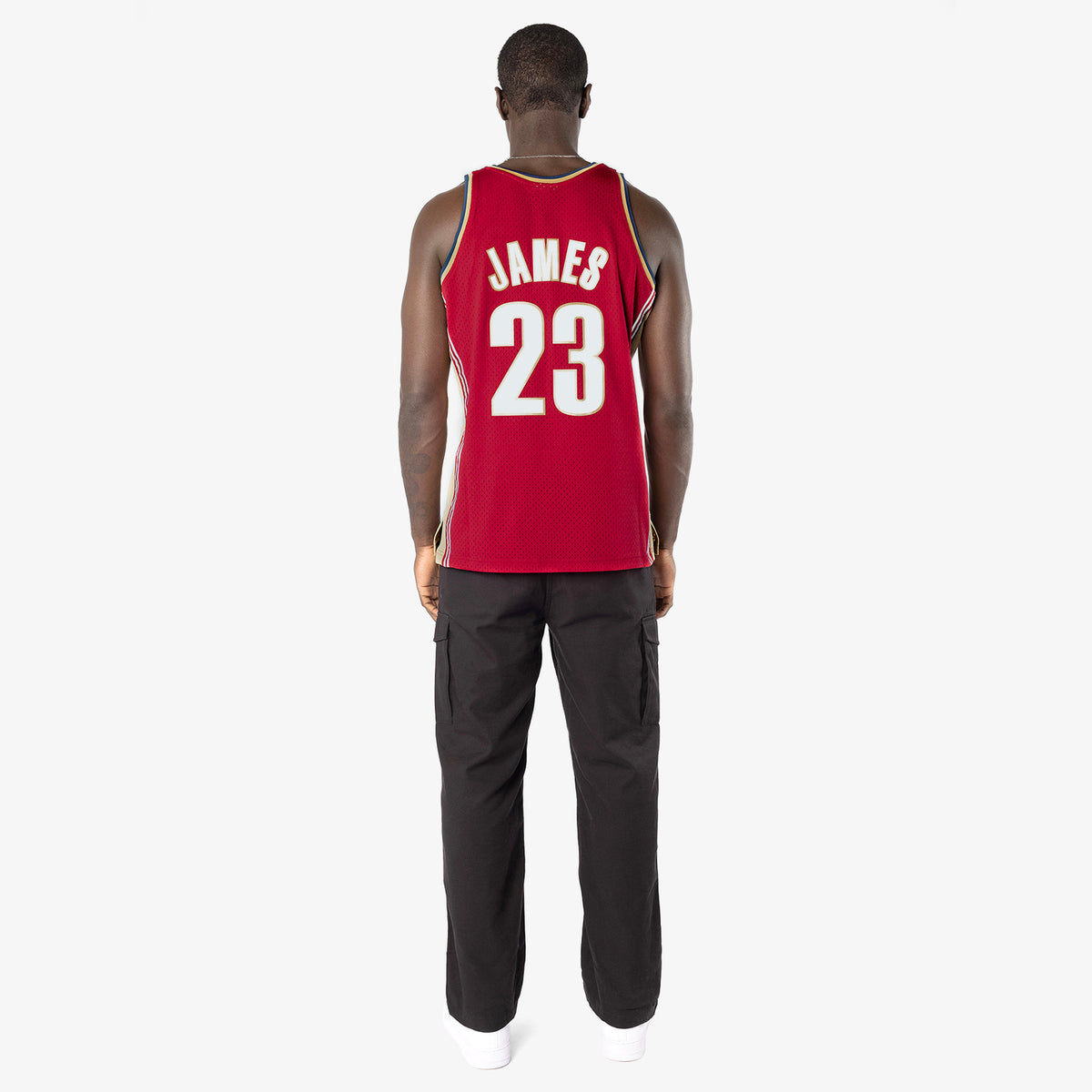 LeBron James Cleveland Cavaliers Red Swingman Jersey