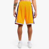 Los Angeles Lakers 09-10 HWC Swingman Shorts - Yellow