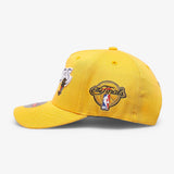 Los Angeles Lakers Champ Patch Classic Redline Snapback - Yellow