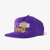 Los Angeles Lakers City Bar Deadstock Snapback - Purple