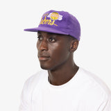 Los Angeles Lakers City Bar Deadstock Snapback - Purple
