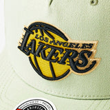 Los Angeles Lakers Diamond One Classic Redline Snapback - Cucumber