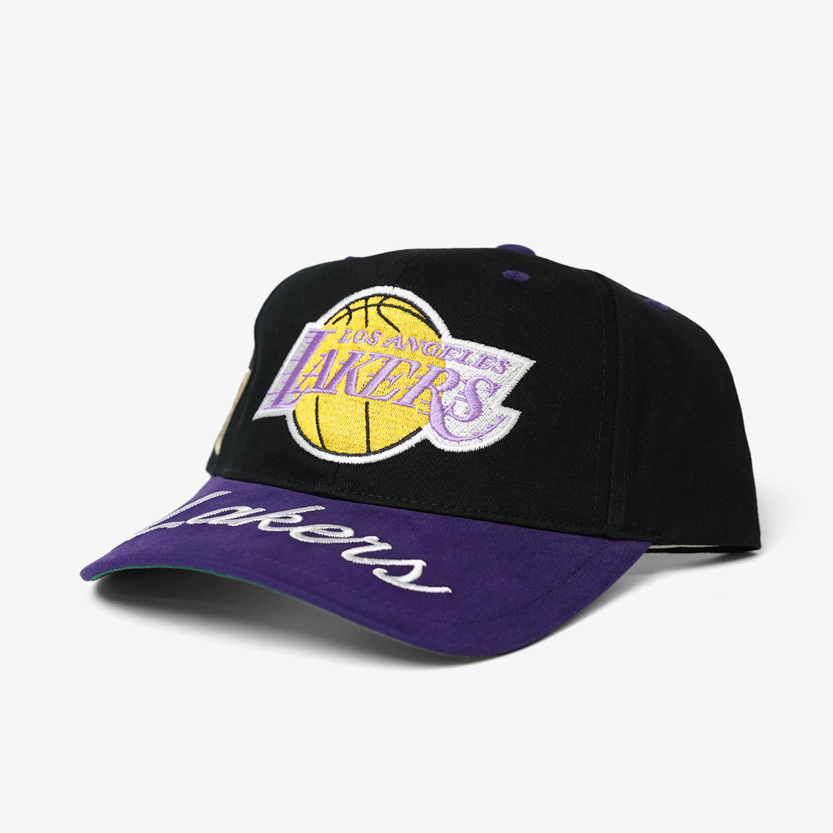 Los Angeles Lakers Double Up Deadstock Snapback - Black