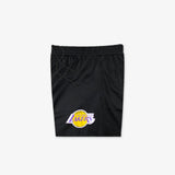 Los Angeles Lakers Mesh Court Shorts - Black
