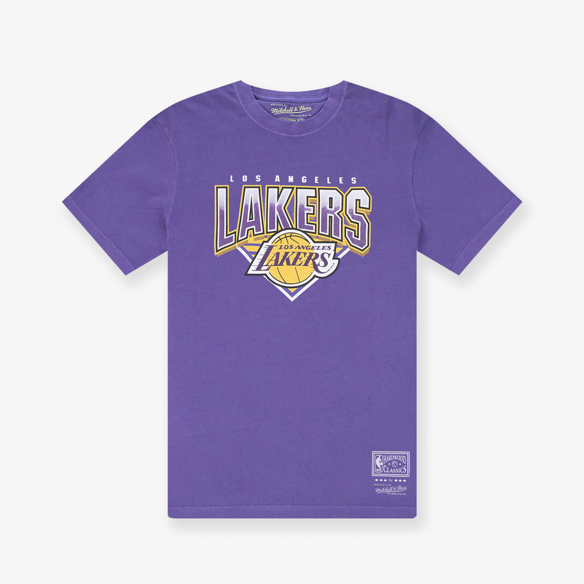 Los Angeles Lakers Metallic Shadow Tee - Faded Purple