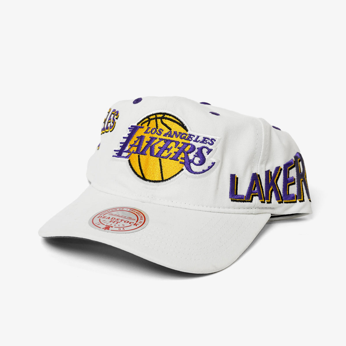 Los Angeles Lakers Reppin Retro Deadstock Snapback - White
