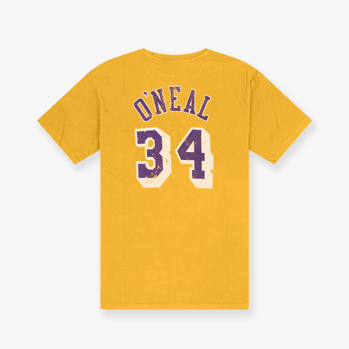 Shaquille O&#39;Neal Los Angeles Lakers Sports Illustrated Tee - Faded Yellow