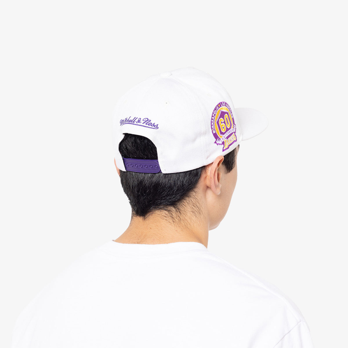 Los Angeles Lakers Show Up Classic Redline Snapback - Off White
