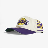Los Angeles Lakers Side Sweep Deadstock Snapback - Off White