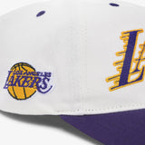 Los Angeles Lakers Team Script Deadstock Snapback - Off White