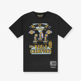 Los Angeles Lakers World Champion Tee - Faded Black