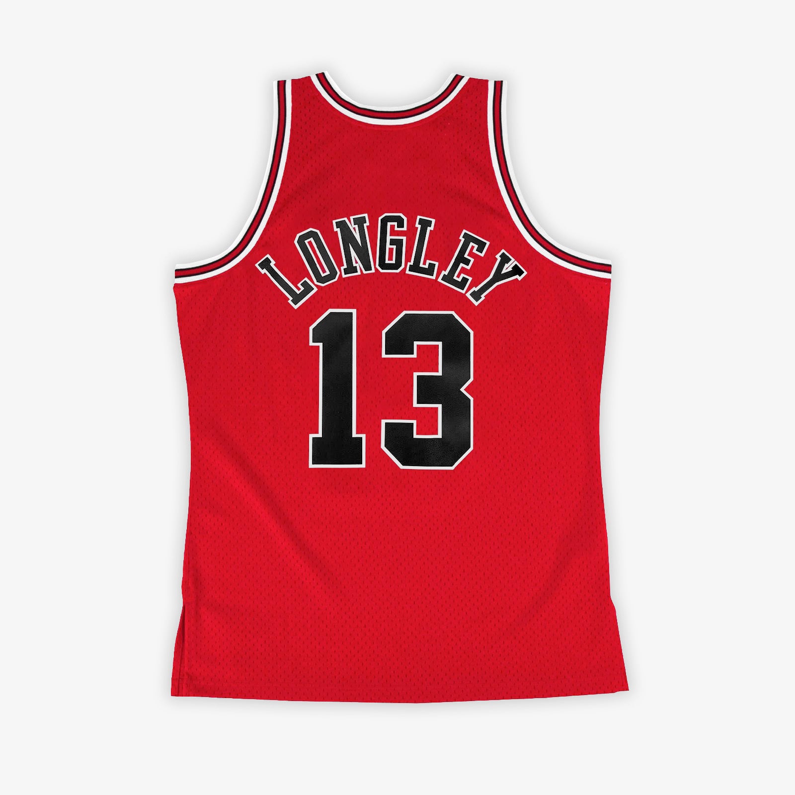 Luc Longley Chicago Bulls 97-98 HWC Swingman Jersey - Red - Throwback
