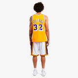 Magic Johnson Los Angeles Lakers 84-85 HWC Swingman Jersey - Yellow