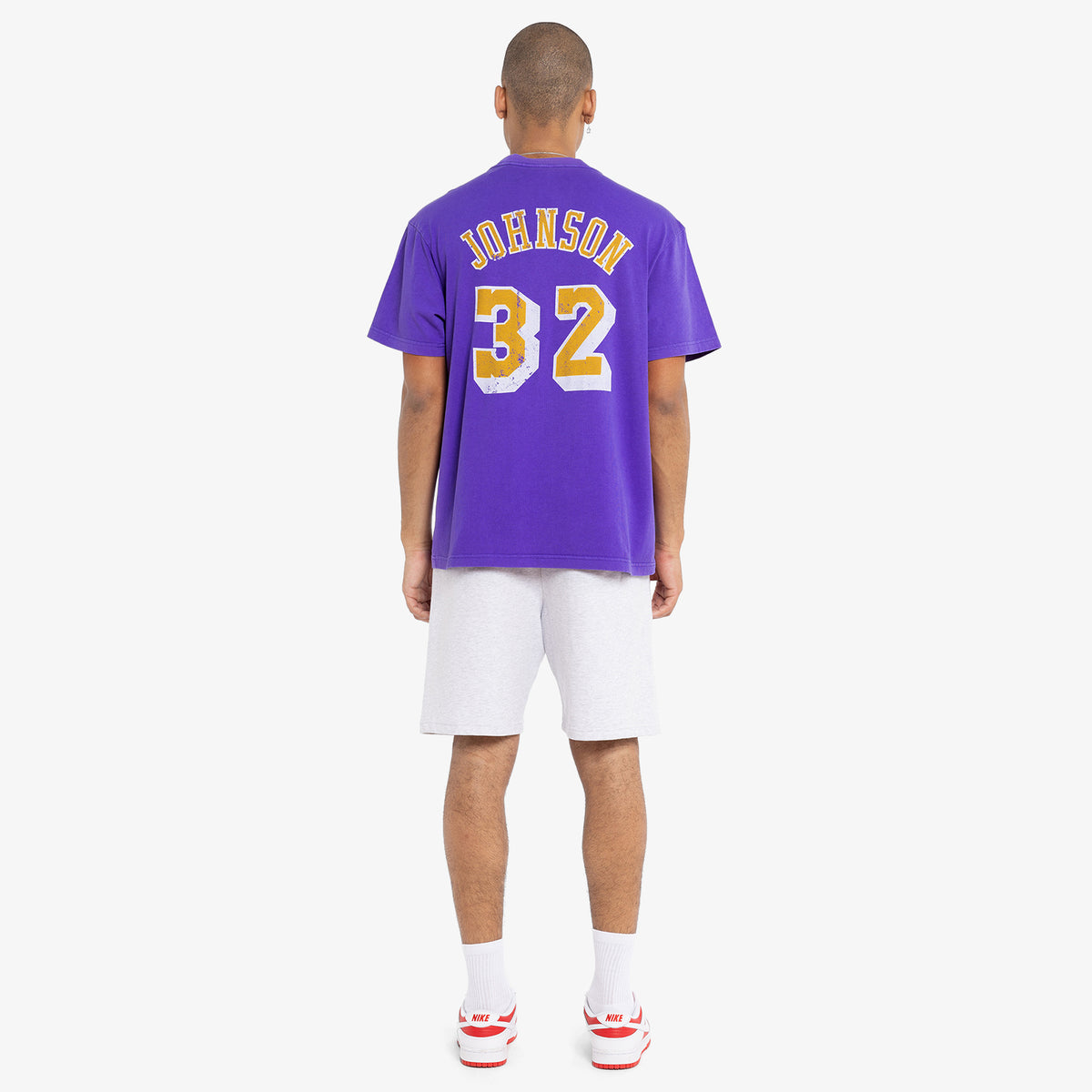 Magic Johnson Los Angeles Lakers Sports Illustrated Tee - Faded Purple