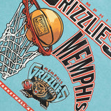 Memphis Grizzlies Hoop Tee - Faded Teal