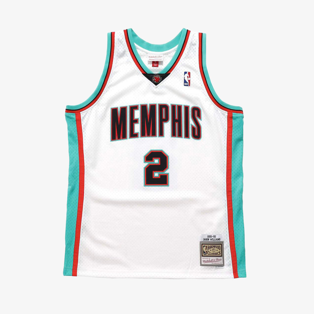 Reebok, Shirts, Reebok Memphis Grizzlies 2 Jason Williams Jersey Mens Sz  Xl
