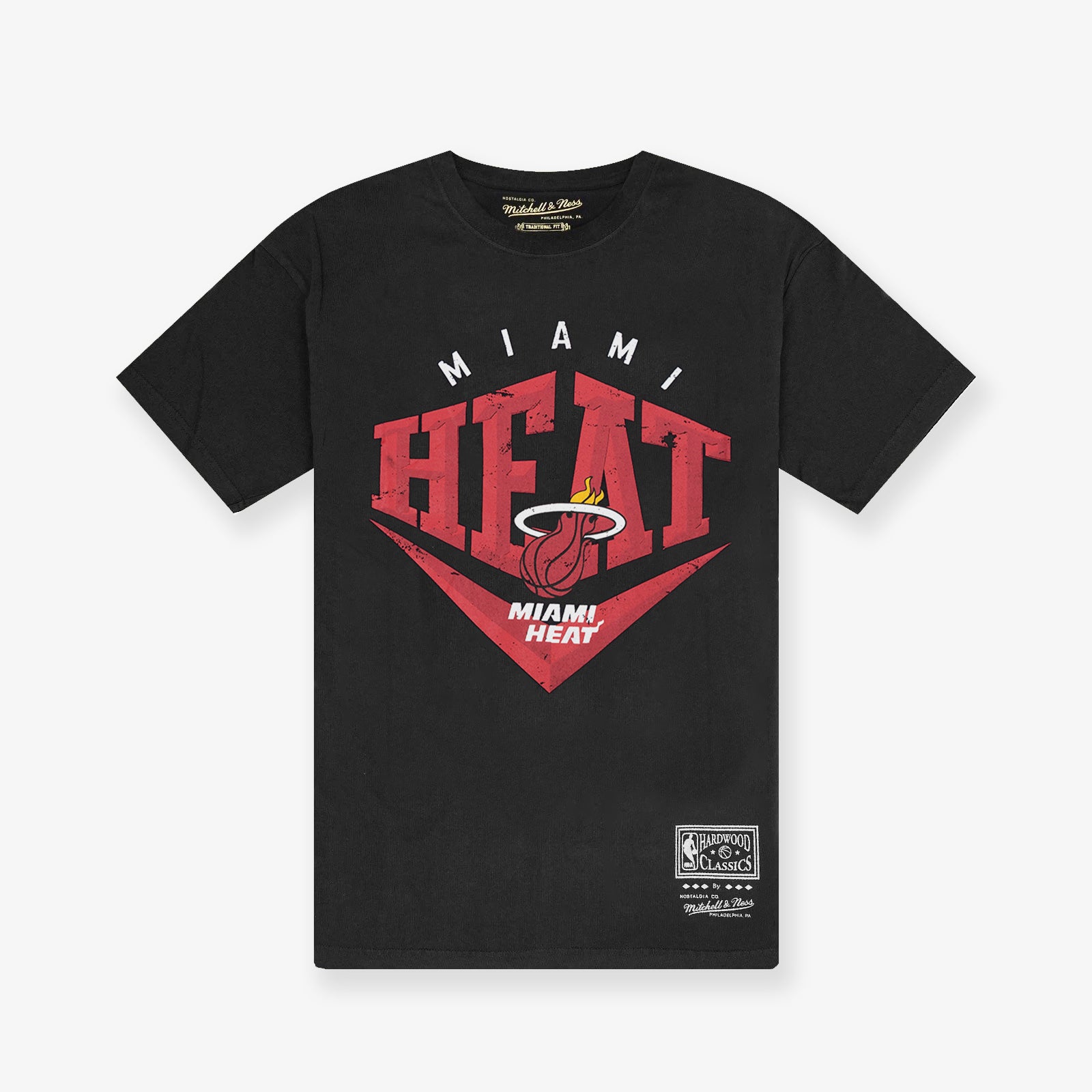 Mitchell & Ness Miami Heat Heritage Tee – DTLR