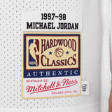 Michael Jordan Chicago Bulls 1997-98 Finals Authentic Hardwood Classic Jersey - White