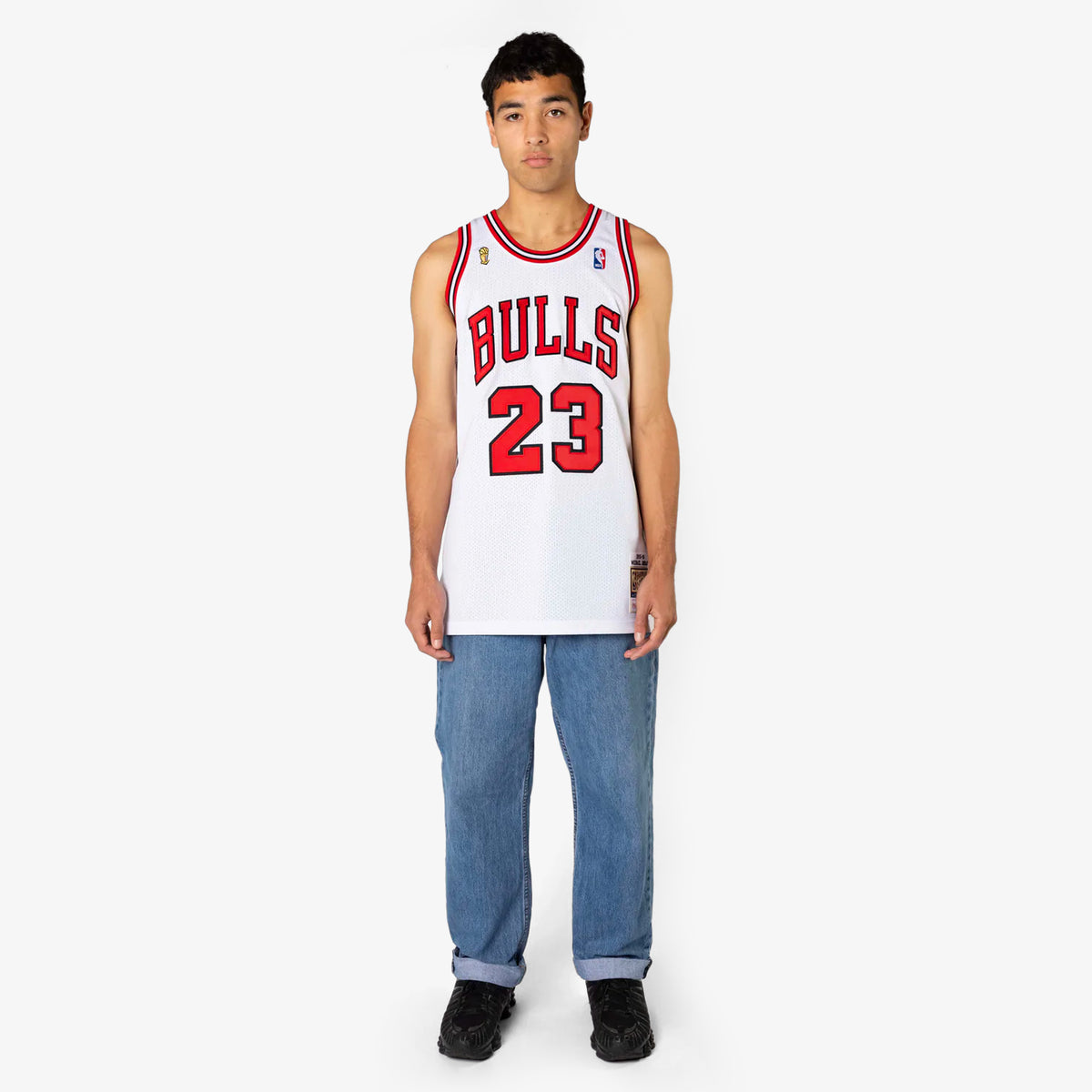 Chicago Bulls Michael Jordan 1995-96 Authentic Finals Jersey