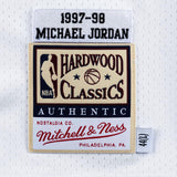 Michael Jordan Chicago Bulls 1997-98 Authentic Hardwood Classic Jersey - White