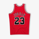 Michael Jordan Chicago Bulls 1997-98 Authentic Hardwood Classic Jersey - Red
