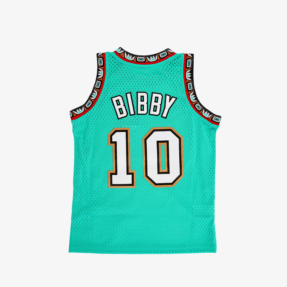 Mike Bibby Vancouver Grizzlies 98-99 HWC Youth Swingman Jersey - Teal