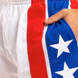 New Jersey Nets 73-74 HWC Swingman Shorts - White