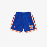 New York Knicks 91-92 HWC Youth Swingman Shorts - Blue