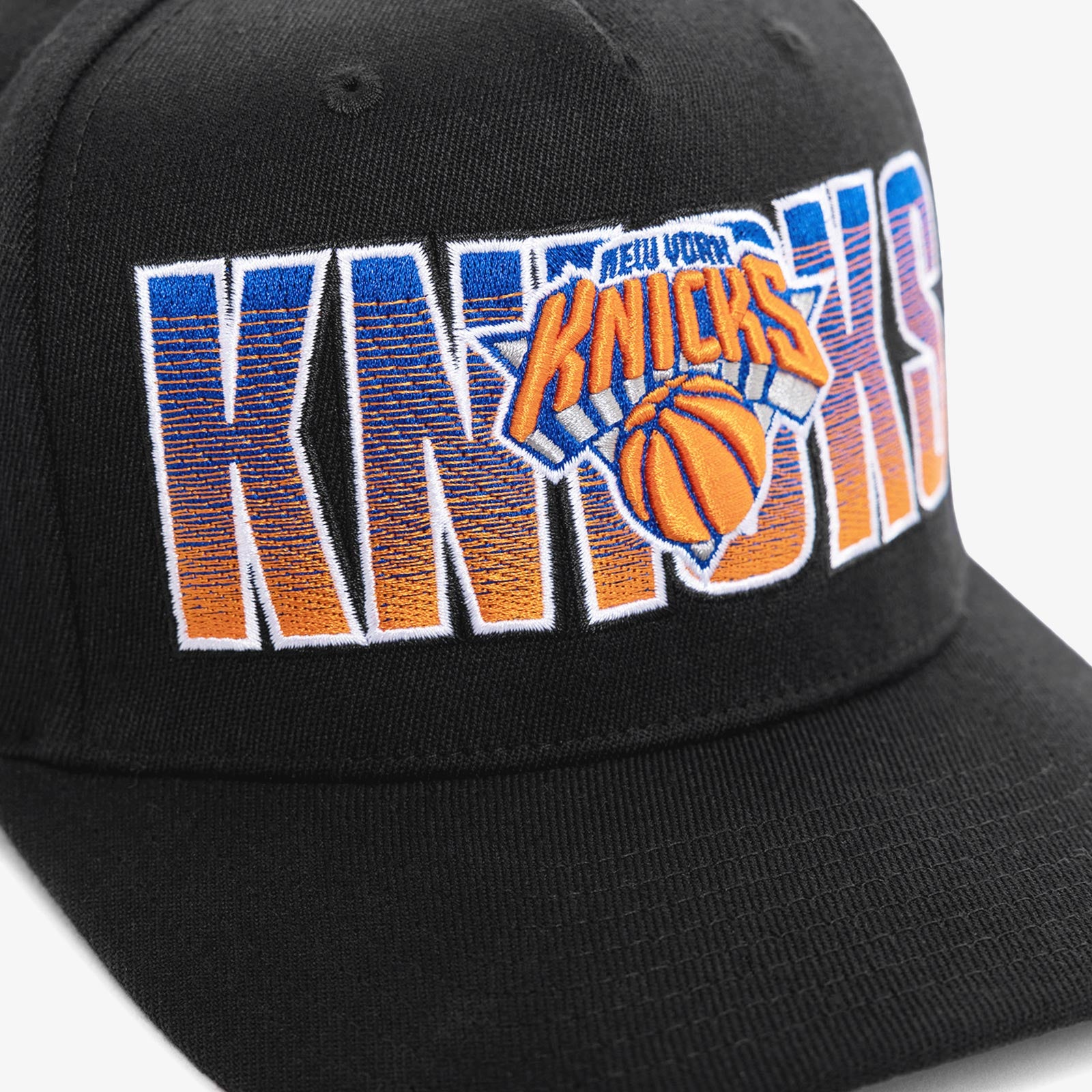 New York Knicks Gradient Classic Redline Snapback - Black – Throwback