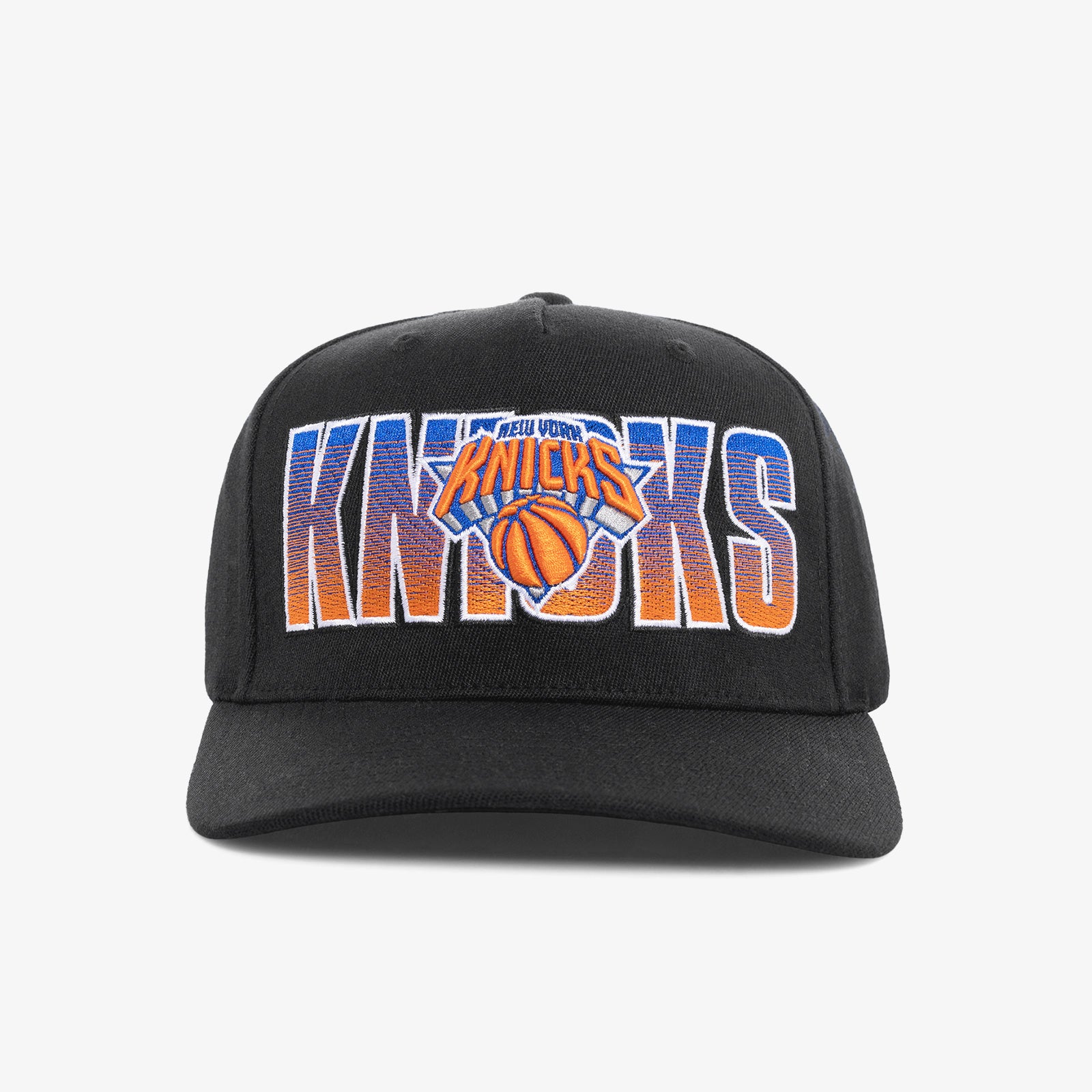 New York Knicks Gradient Classic Redline Snapback - Black – Throwback