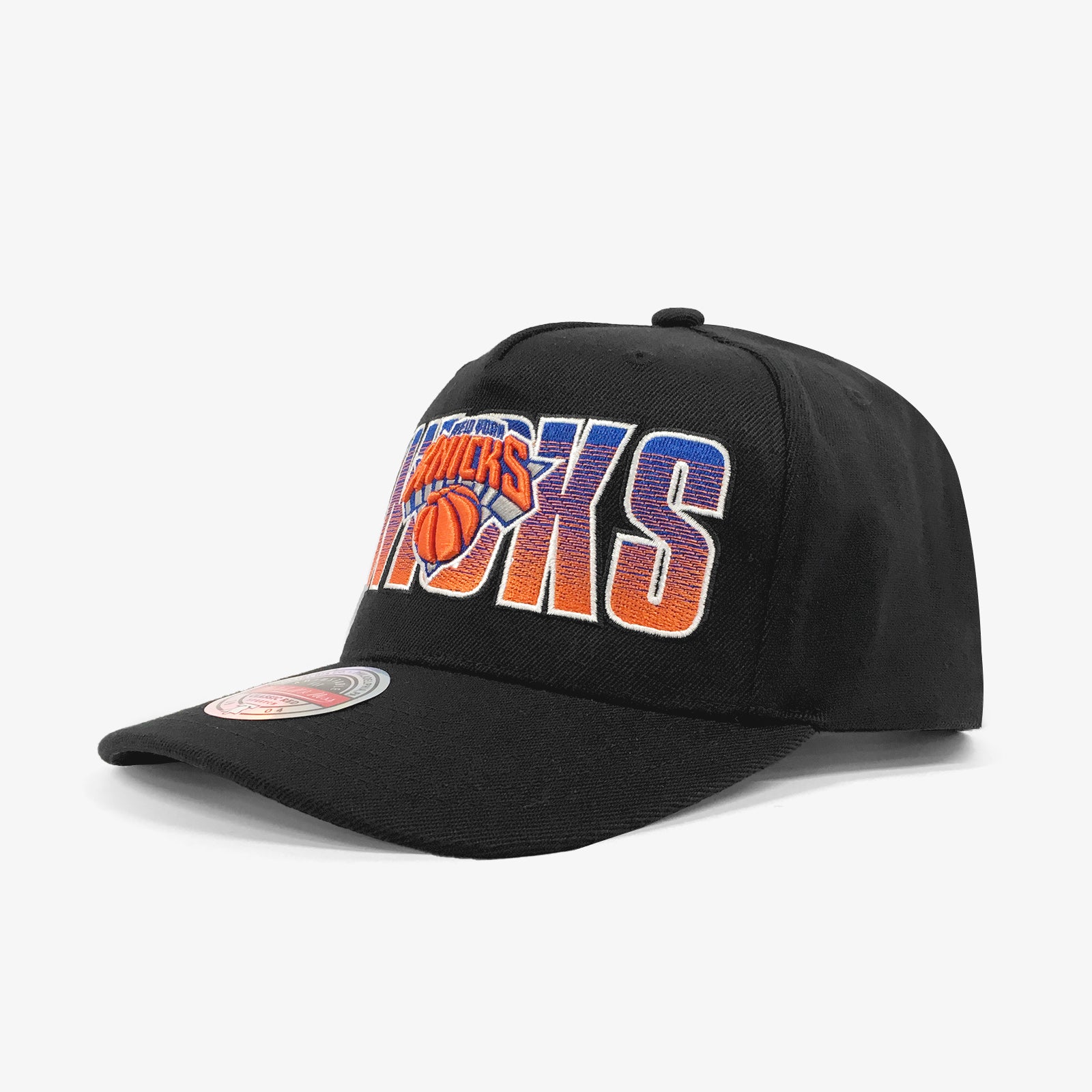 New York Knicks Gradient Classic Redline Snapback - Black – Throwback