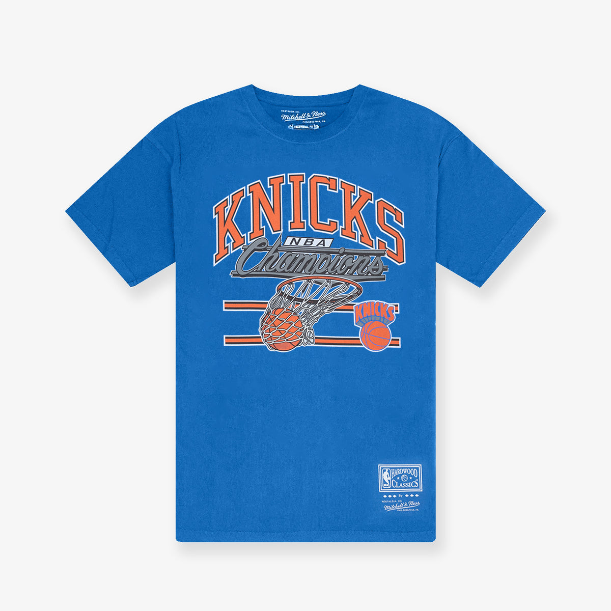 New York Knicks Hoop Tee - Faded Blue