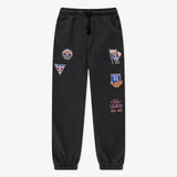 New York Knicks Patch Sweatpants - Faded Black