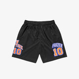 New York Knicks Vintage Jersey Shorts - Faded Black